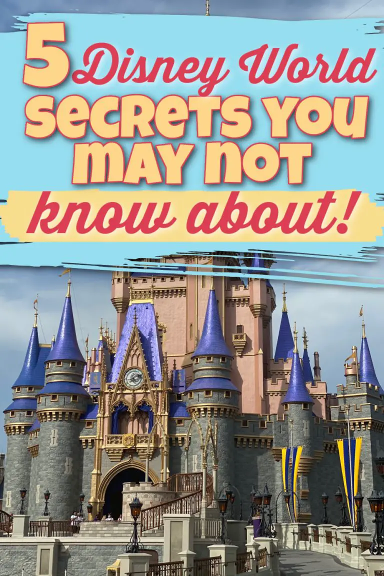 Five Walt Disney World Secrets You Might Not Know