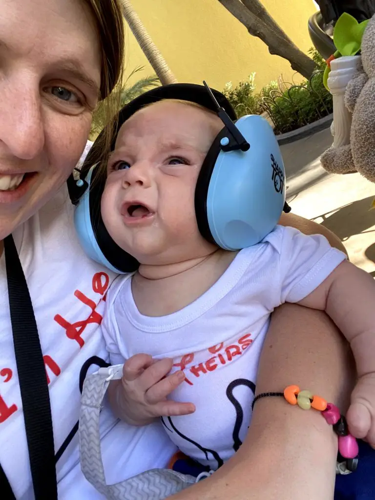 baby at disneyland