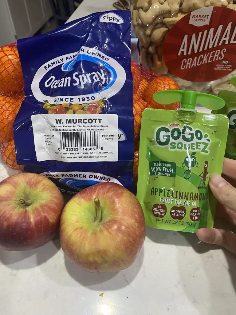 picture of healthy snacks