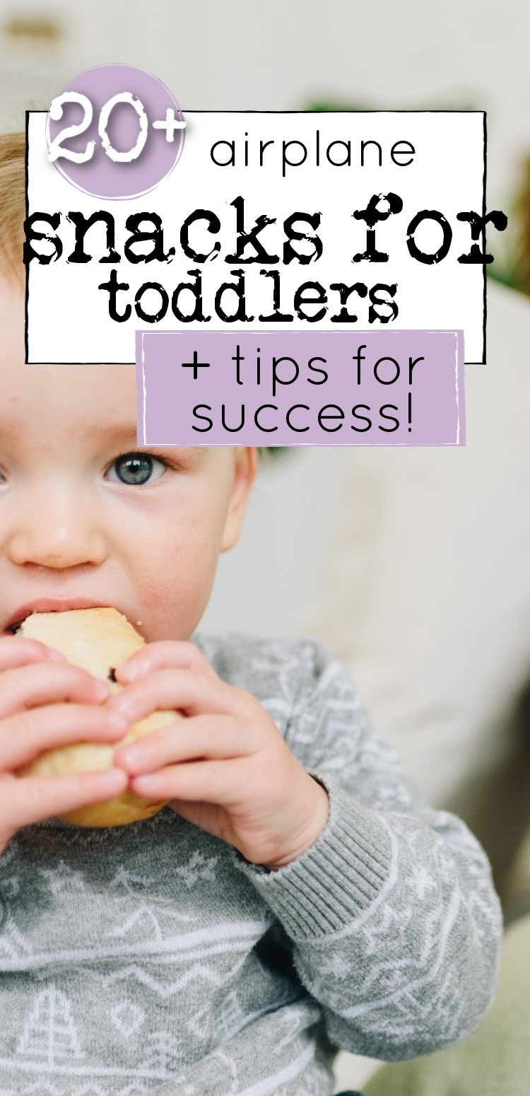 airplane snacks for toddlers