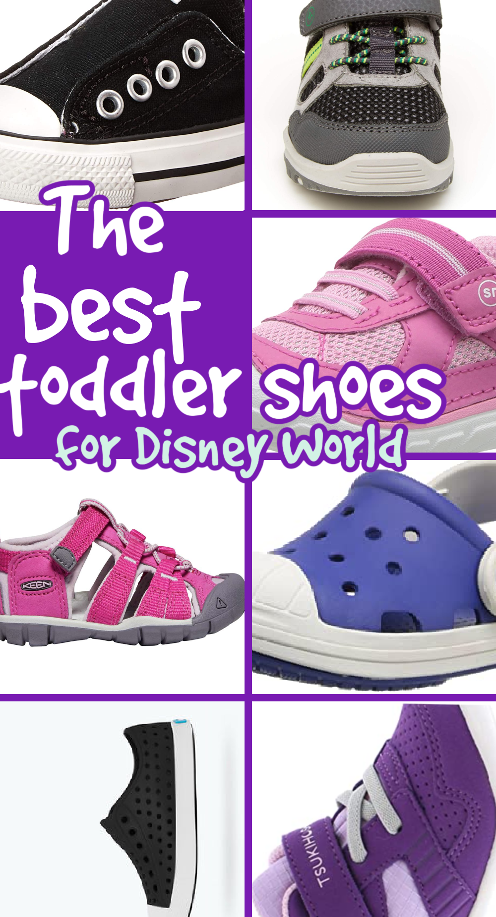 BEST Toddler Shoes for Disney World