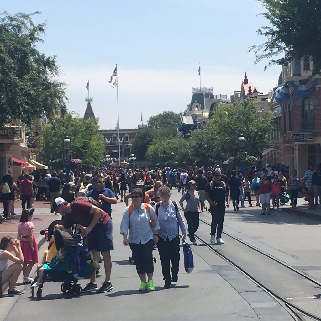 may crowds disneyland