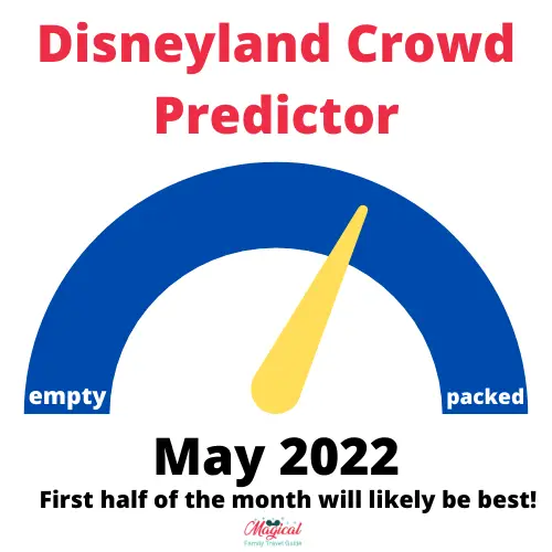 how busy is disneyland in may