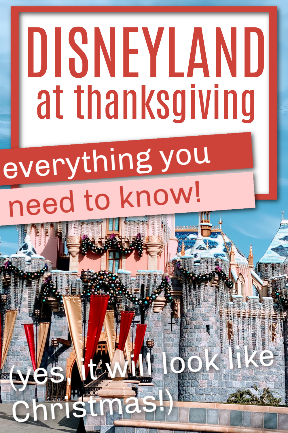 Is Disneyland open on Thanksgiving day? 