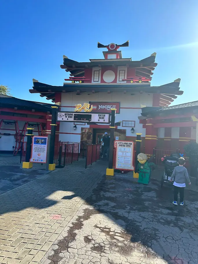 lego ninjago ride at legoland california