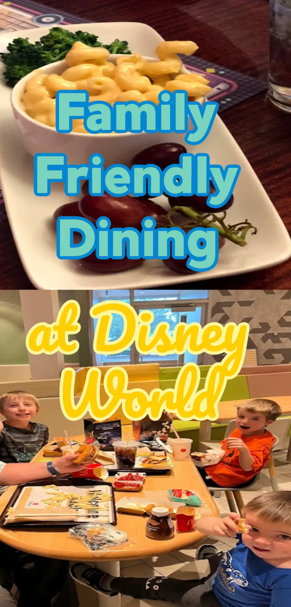 family friendly dining at disneyland